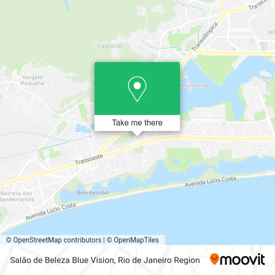 Salão de Beleza Blue Vision map