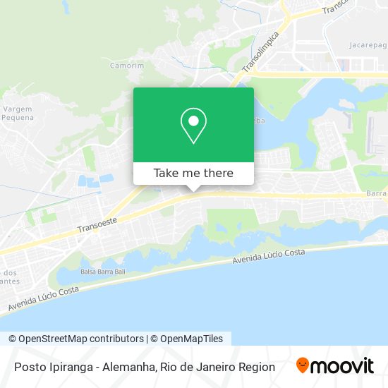 Posto Ipiranga - Alemanha map