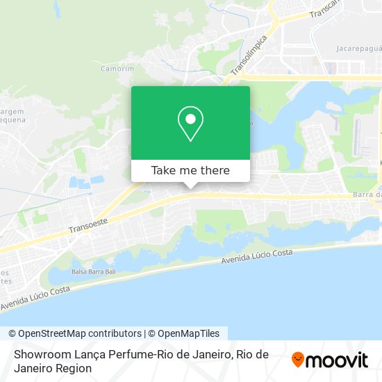 Showroom Lança Perfume-Rio de Janeiro map