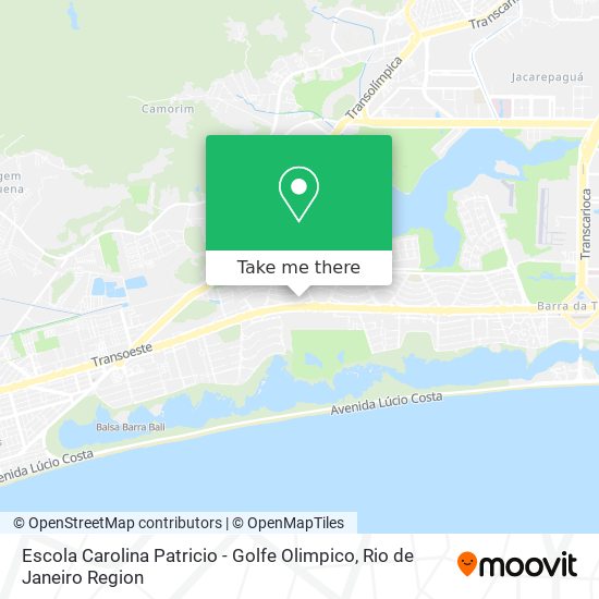 Escola Carolina Patricio - Golfe Olimpico map