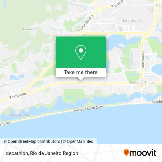 Mapa decathlon