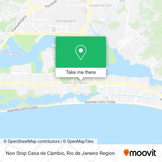 Non Stop Casa de Câmbio map