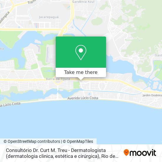 Consultório Dr. Curt M. Treu - Dermatologista (dermatologia clinica, estética e cirúrgica) map