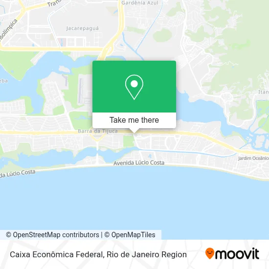 Caixa Econômica Federal map