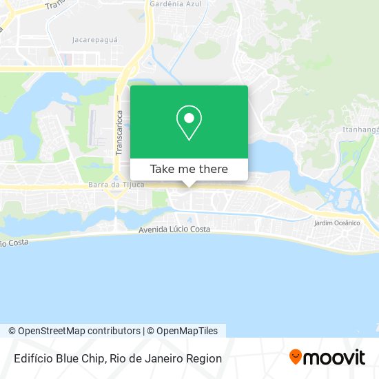 Edifício Blue Chip map