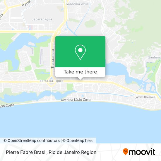 Pierre Fabre Brasil map