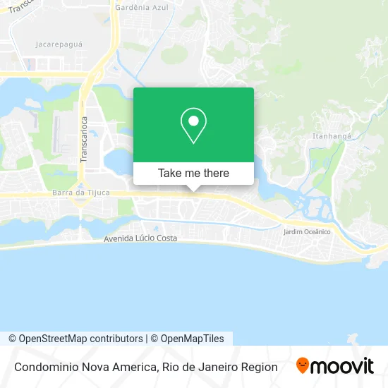 Condominio Nova America map