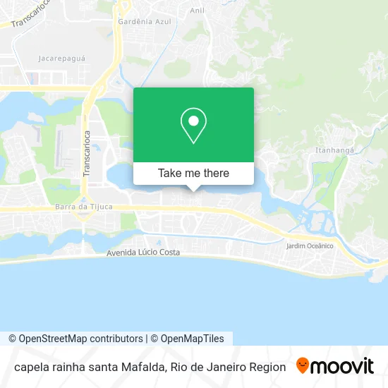 capela rainha santa Mafalda map