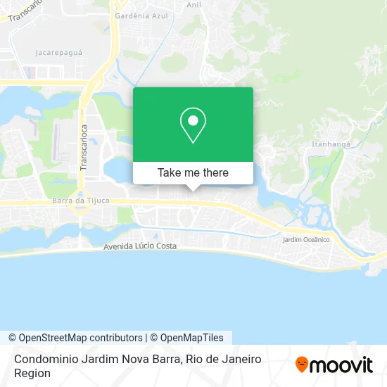 Condominio Jardim Nova Barra map