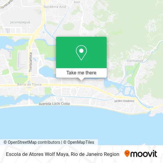 Escola de Atores Wolf Maya map