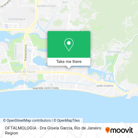 OFTALMOLOGIA - Dra Gisela Garcia map