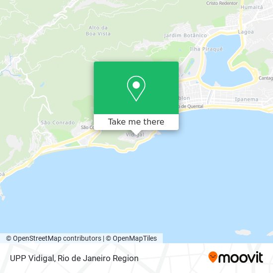 UPP Vidigal map