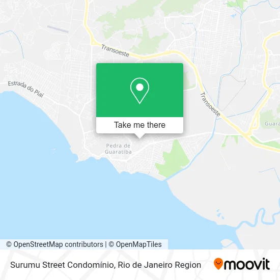 Surumu Street Condomínio map