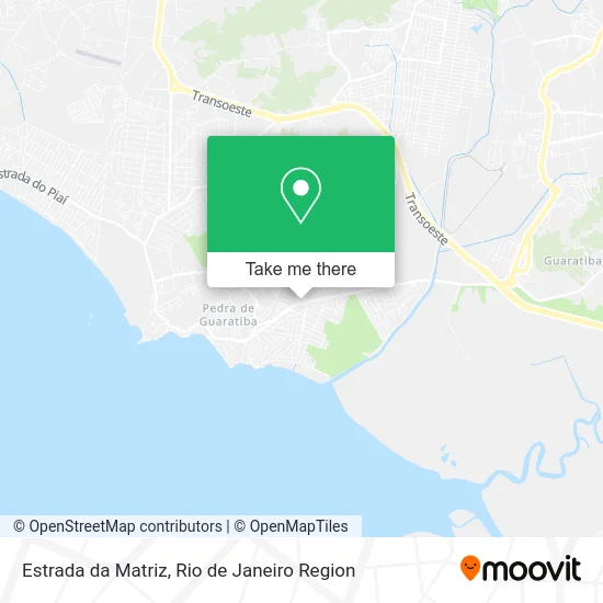 Estrada da Matriz map