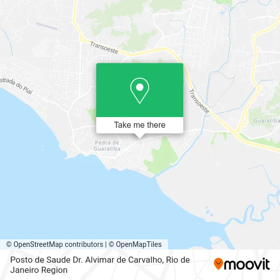 Posto de Saude Dr. Alvimar de Carvalho map