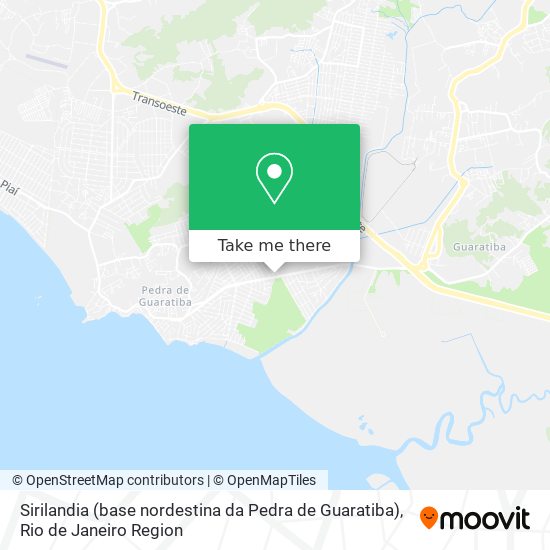 Sirilandia (base nordestina da Pedra de Guaratiba) map