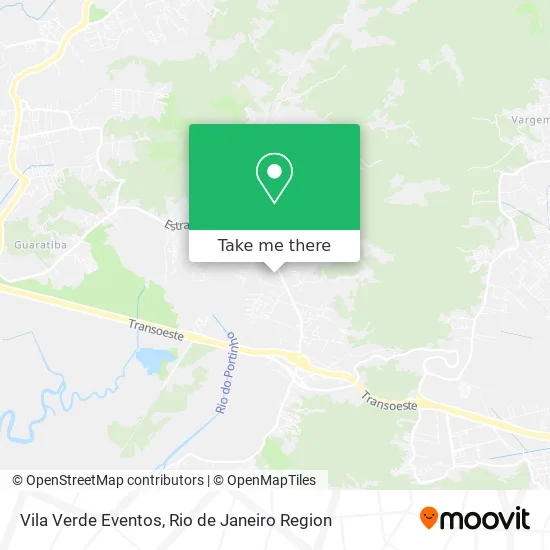 Vila Verde Eventos map