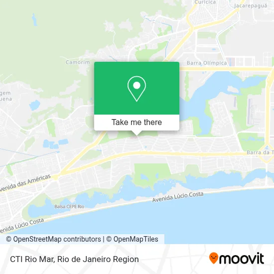 CTI Rio Mar map