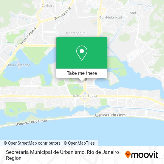 Secretaria Municipal de Urbanismo map