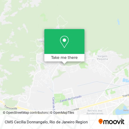 CMS Cecília Donnangelo map