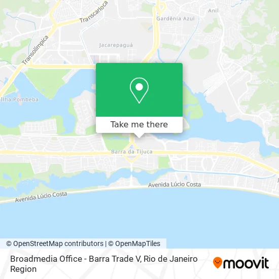 Broadmedia Office - Barra Trade V map