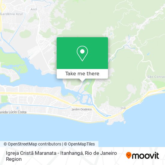 Igreja Cristã Maranata - Itanhangá map