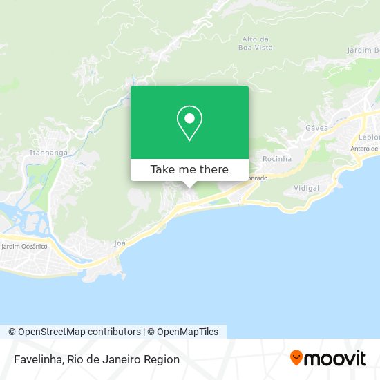 Favelinha map