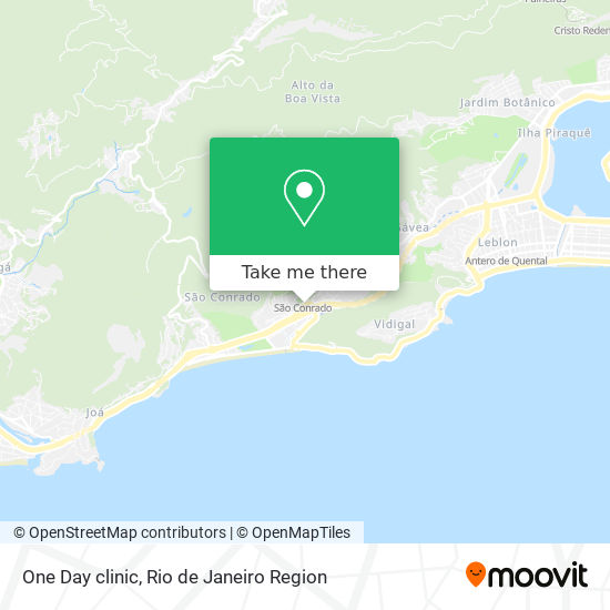 One Day clinic map