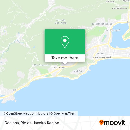 Mapa Rocinha