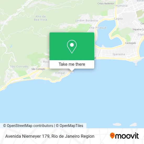 Avenida Niemeyer 179 map