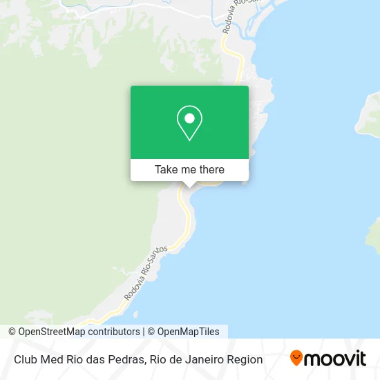 Club Med Rio das Pedras map