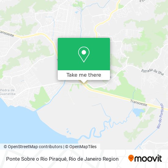 Ponte Sobre o Rio Piraquê map