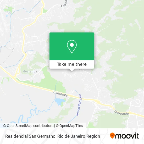 Residencial San Germano map