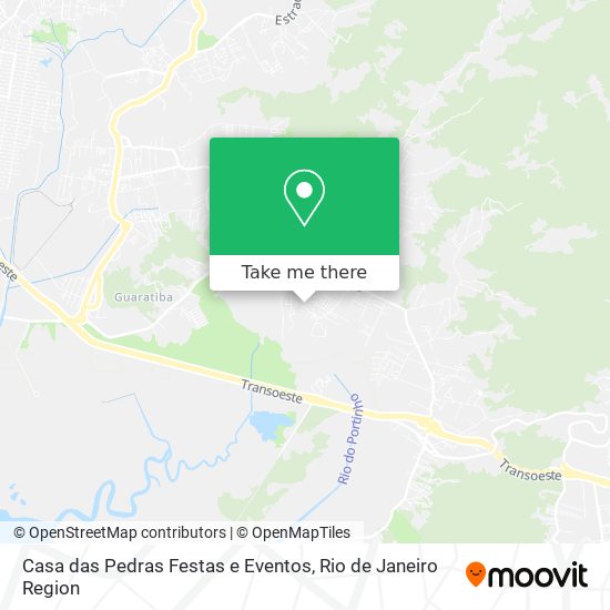 Casa das Pedras Festas e Eventos map