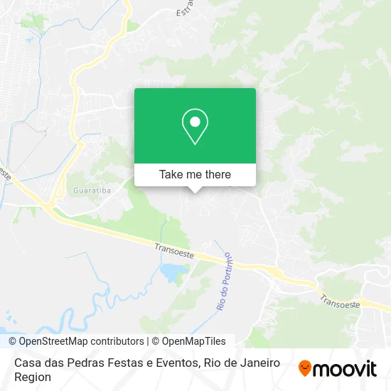 Casa das Pedras Festas e Eventos map