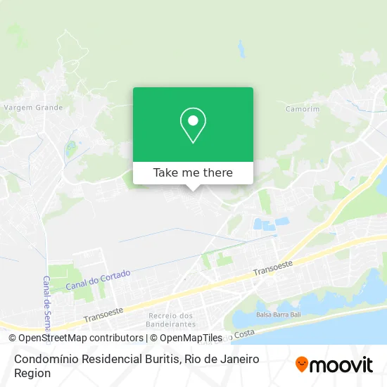 Condomínio Residencial Buritis map