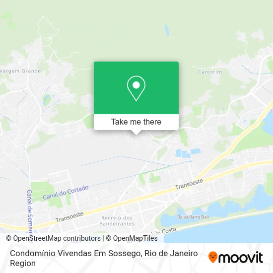 Condomínio Vivendas Em Sossego map