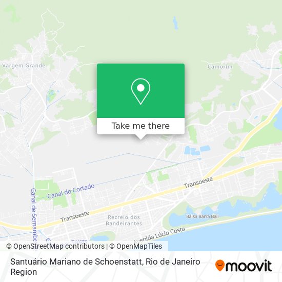 Santuário Mariano de Schoenstatt map