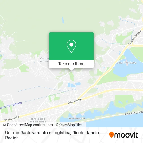 Unitrac Rastreamento e Logística map