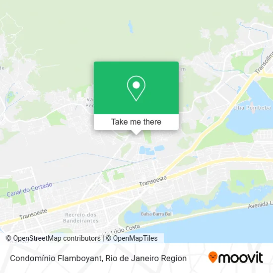 Condomínio Flamboyant map