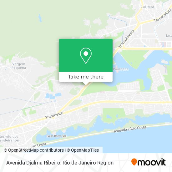 Avenida Djalma Ribeiro map