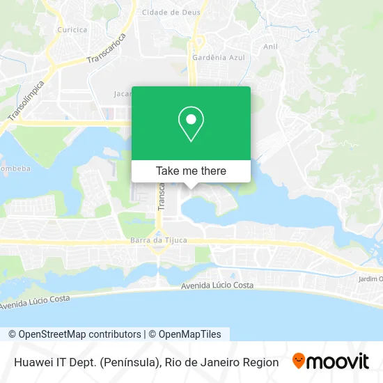 Huawei IT Dept. (Península) map