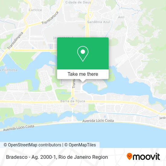 Bradesco - Ag. 2000-1 map