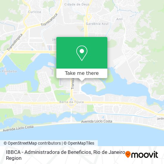 IBBCA - Administradora de Beneficios map