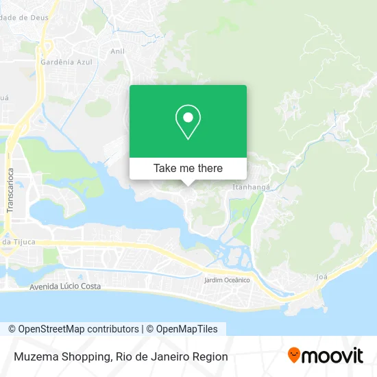 Muzema Shopping map