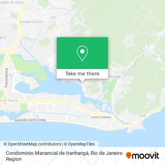 Condomínio Manancial de Itanhangá map