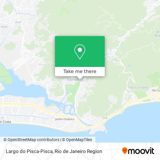 Largo do Pisca-Pisca map