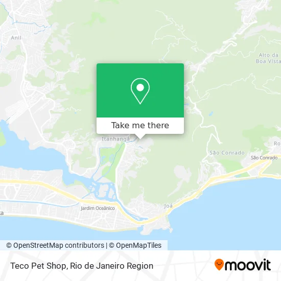 Teco Pet Shop map