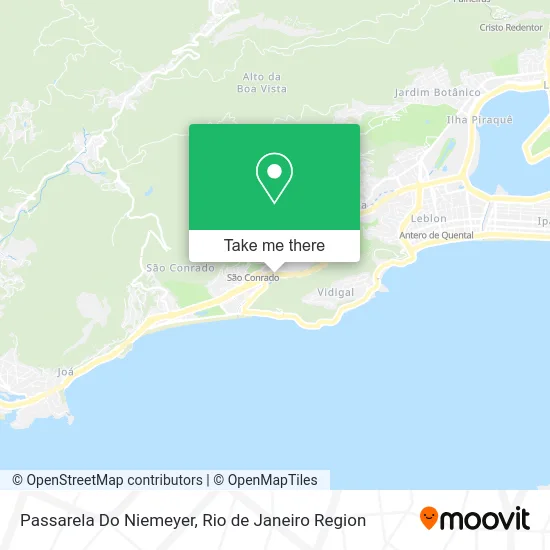 Passarela Do Niemeyer map