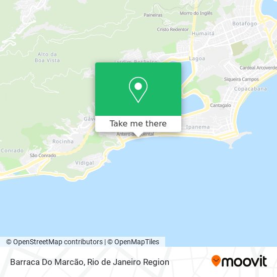 Barraca Do Marcão map